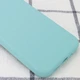 Чохол Silicone Case Full Protective (AA) NO LOGO для Apple iPhone X / XS (5.8") Бірюзовий / Marine Green - изображение 2