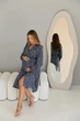 Платье для беременных и кормящих Livorno 3XL (52) Lullababe Синий с белым - изображение 4