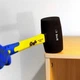Молоток S&R резиновый черный d75 мм 910 г фибергласс (284910075) - изображение 2
