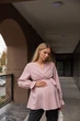 Блуза для вагітних та годуючих Toscana M (44) Lullababe Пудровий - зображення 2