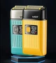 Электробритва шейвер для мужчин VGR V-357 сеточная с зарядкой через USB и информативным дисплеем, Оранжевый - изображение 7