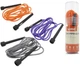 Скакалка LiveUp PVC Jump Rope 275x0.5 см Black-Purple (LS3115-p) - изображение 5