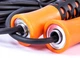 Скакалка скоростная LiveUp PVC Speed Jump Rope Black-Orange (LS3143) - изображение 4