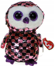 М'яка іграшка TY Beanie Boos Flipables Сова з блискітками 15 см 36673 (0008421366736) - зображення 1