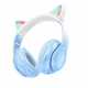 Навушники Hoco W42 Cat Crystal Blue - зображення 1