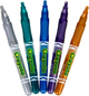 Markery brokatowe Crayola Glitter 5 kolorów 8645 (0071662186456) - obraz 2