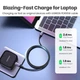 Кабель UGREEN US316 Type-C - Type-C 5 ампер 3 метра усиленный (90120) - изображение 7