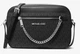 Женская сумка кросс-боди Michael Kors Jet Set Large Logo Crossbody Bag 24*5*16,5 см черная - изображение 2
