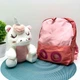 Рюкзак с мягкой игрушкой Единорог 1 отделение 20см Коралловый (FG24032735B) - изображение 5