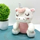 Рюкзак с мягкой игрушкой Единорог 1 отделение 20см Коралловый (FG24032735B) - изображение 6