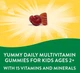 Мультивітаміни Nature's Way для дітей Alive! вишня апельсин і виноград 60 жувальних мармеладок - зображення 3