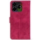 Чохол-книжка Crazy Horse Clasic для Nubia V60 Design Magenta (Front) (58705) - изображение 3