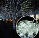 Гирлянда на 12 м., 300 LED диодов , провод гибкий прозрачный, свечение Белый холодный (8 режимов) от 220В (на елку, штору, окно, стену) - изображение 10
