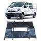 Утеплювач радіатора Opel Vivaro 2001-2014 зимовий захист радіатора Чорний - зображення 1