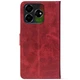 Чохол-книжка Crazy Horse Clasic для Nubia V60 Design Red Wine (Front) (58697) - изображение 3