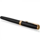 Набор Parker SONNET Matte Black Lacquer GT FP F (перьевая ручка + блокнот Parker) - изображение 3