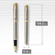 Ручка-роллер Parker IM Brushed Metal GT RB 22 222 - изображение 4