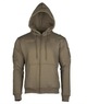 Реглан тактичний Mil-tec з капюшоном на блискавці Tactical hoodie Olive 11472012 М - зображення 1