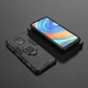 Чехол Iron Ring для Xiaomi Redmi Note 9 Pro бампер противоударный с подставкой кольцом Black - изображение 7