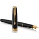 Набор ручек Parker SONNET Black Lacquer GT FP+BP (перьевая + шариковая) - изображение 5