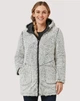 Двухстороння зимова куртка Free Country Women's Chalet Cire Reversible Jacket Color: Black/White L - изображение 2