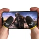 Игровые напальчники для игры на телефоне Shezi с желтым манжетом для pubg mobile Call of Duty (Flydigi GameSir) - изображение 2