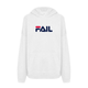 Худи с принтом ТiШОТКА Fail С юмором про Fila XXL Белый (1059226223) - изображение 1
