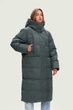 Длинный женский пуховик Finn Flare FWB11073-506 зеленый M - изображение 1