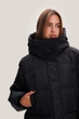 Длинный женский пуховик Finn Flare FWB11073-200 черный 2XL - изображение 7