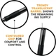 Набор гелевых ручек BIC Gel-ocity Retractable Gel Pen, Черные автоматические (RLC241-BLK) - изображение 3