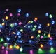 Гирлянда на 7 м., 100 LED диодов , провод гибкий черный , свечение Разноцветное (8 режимов) от 220В (на елку, штору, окно, стену) 100M-4 - изображение 3