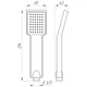 Душова лійка Globus Lux SUS-001PQ - зображення 5