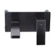 Смеситель для умывальника Qtap Gemini скрытого монтажа QTGEM273GMB45695 Gunmetal Black PVD - изображение 3