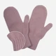 Варежки женские вязаные Malisa Грейс 12-MITTEN-LT-215 One Size Цикламен - изображение 2