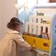 Книжная полка в детскую комнату Lumpurini Niko Montessori M с двумя контейнерами для игрушек (KYHG7131-1) - изображение 11