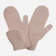 Варежки женские вязаные Malisa Грейс 12-MITTEN-LT-11 One Size Бежевые - изображение 2
