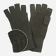 Митенки женские вязаные Malisa Янки 10-5007-DX-195 One Size Темный хаки - изображение 2