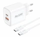 Зарядний пристрій FONENG A+C 2-Port Charger PD 30W (EU52-CH) - зображення 2