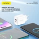 Зарядний пристрій FONENG A+C 2-Port Charger PD 30W (EU52-CH) - зображення 4