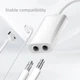 Cпліттер Jack 3.5 тато 4pin / 2*Jack 3.5 мама Stereo White 04001 Розгалужувач для навушників - зображення 3