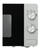 Микроволновая печь 20л Соло Gorenje MO 20 E1S СВЧ 800 Вт, 5 уровней мощности для приготовления, очистка паром, эмаль серебристый (27 см поворотный стол) - изображение 3