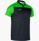 Поло Joma Hobby Ii Short Sleeve Polo Black/Green 101371.117 XL - зображення 1