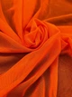 Сетка стрейчевая оранжевая неоновая 65г/м2 140см 1пог.м - изображение 2
