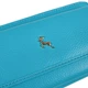 Женский кожаный кошелек Ashwood J54 Blue Atoll (Синий) - изображение 11