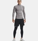 Компресійна Кофта з Комірцем Under Armour Men's ColdGear® Compression Mock(1366072-020) XL Сірий - зображення 4