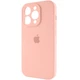 Чехол Fiji Silicone Case Full Camera для Apple iPhone 15 Pro бампер накладка с защитой камеры Pink - изображение 2
