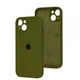 Чехол Fiji Silicone Case Full Camera для Apple iPhone 15 бампер накладка с защитой камеры Forest Green - изображение 1