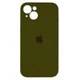 Чехол Fiji Silicone Case Full Camera для Apple iPhone 15 бампер накладка с защитой камеры Forest Green - изображение 3