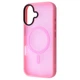 Чохол WAVE Matte Insane Case with Magnetic Ring iPhone 16 pink - изображение 1