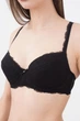 Бюстгальтер мереживний з формованою чашкою Giulia Camilla 1212/01N 85D Black-black - изображение 3